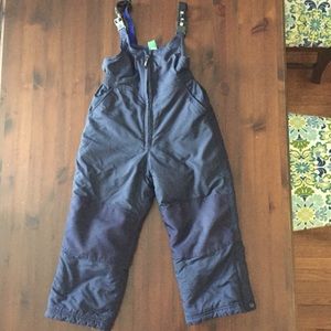 L.L. Bean Navy Blue Kids Snow Suit/Bib/pants